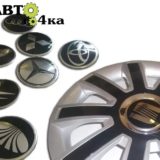Наклейки с логотипом авто
